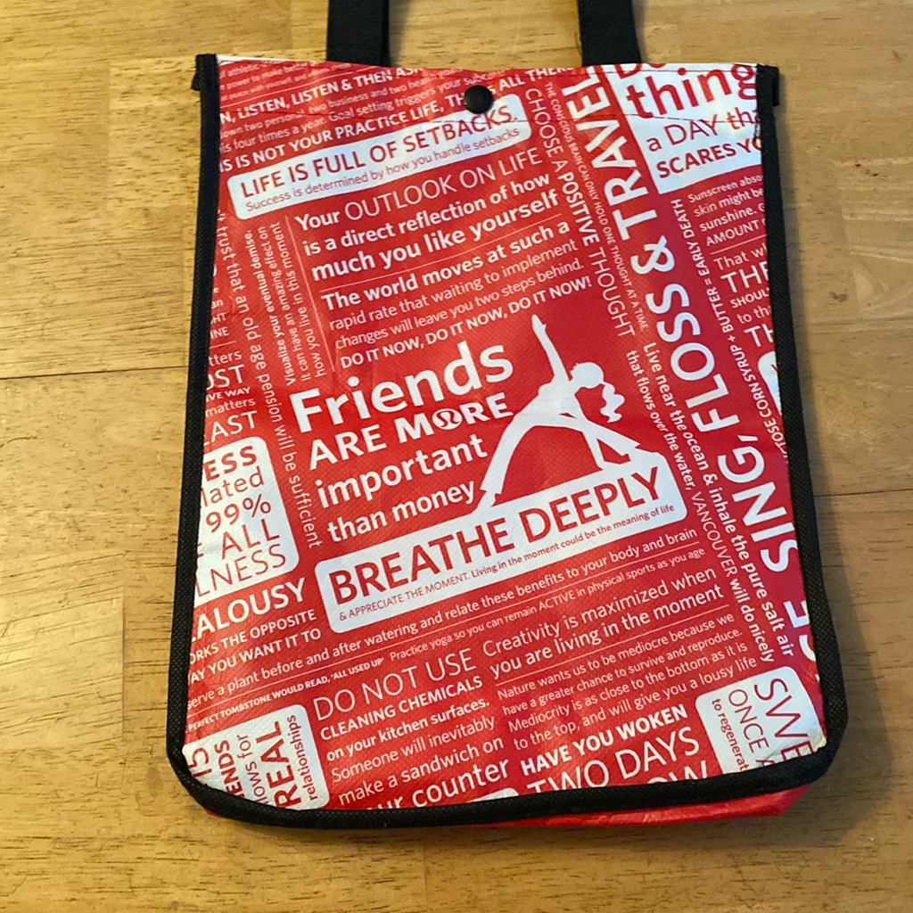 9x11 Lululemon Shopping Bag In Great Condition